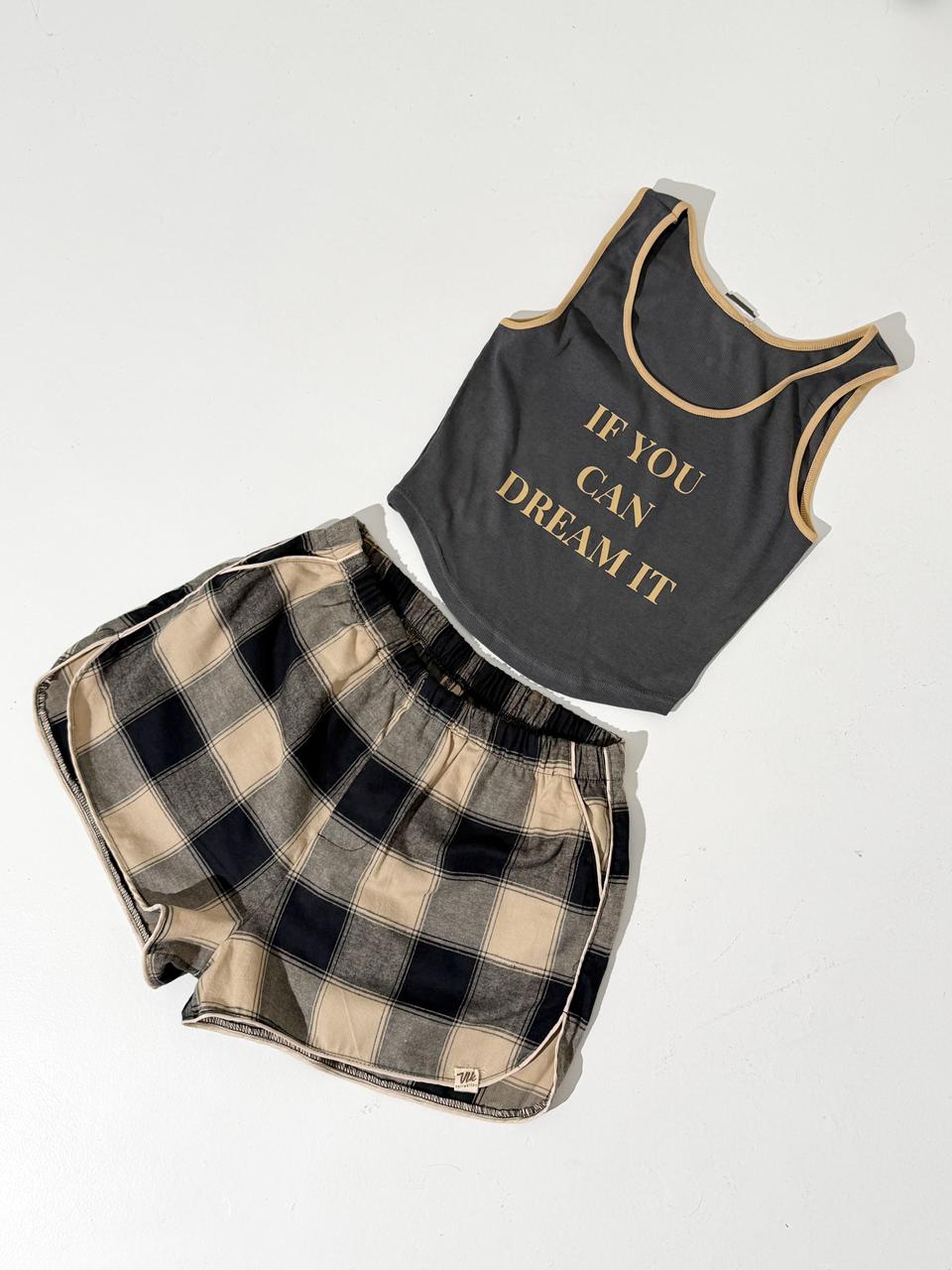 PIJAMA DREAM CUADROS