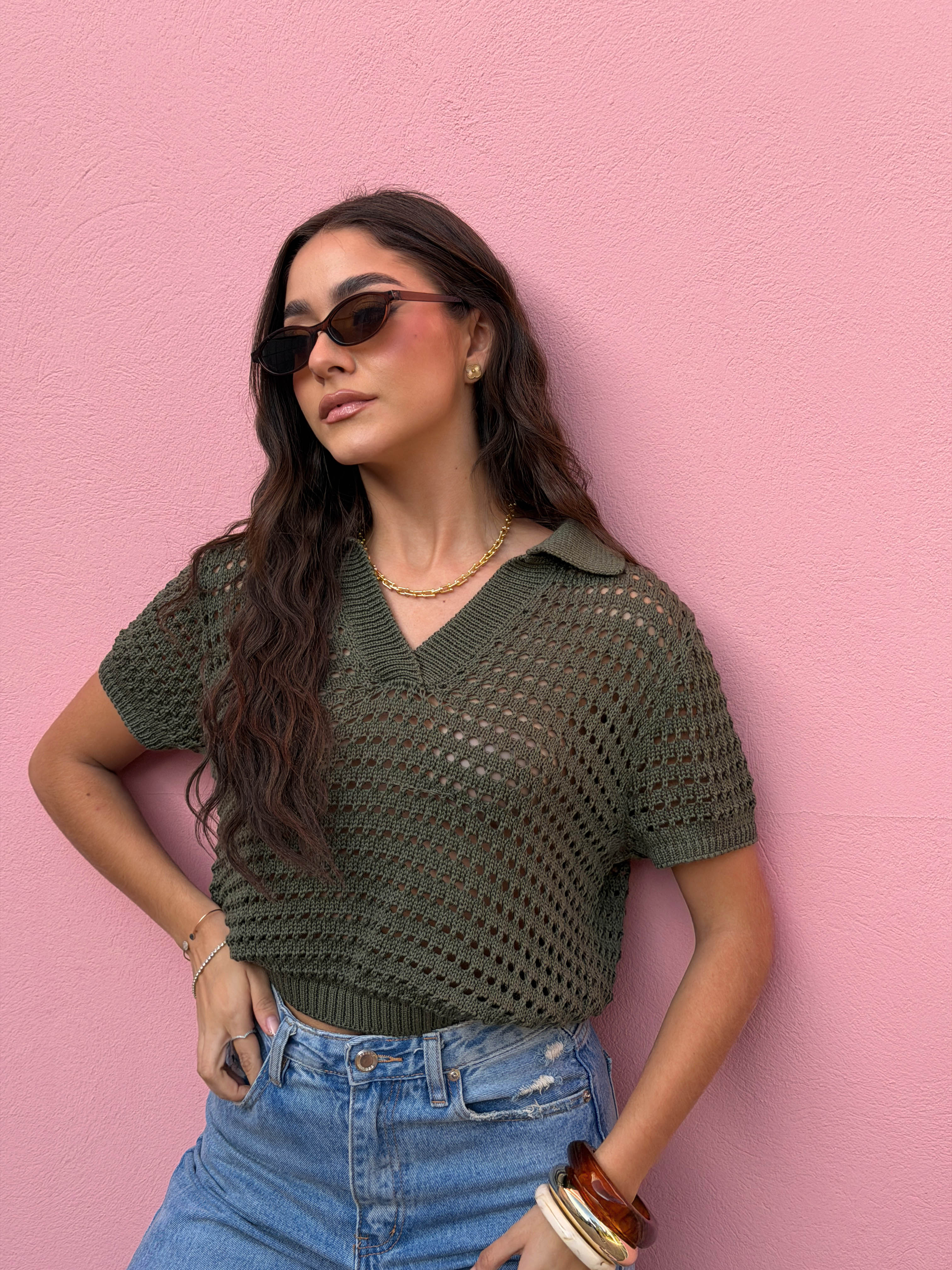 BLUSA POLO VLK