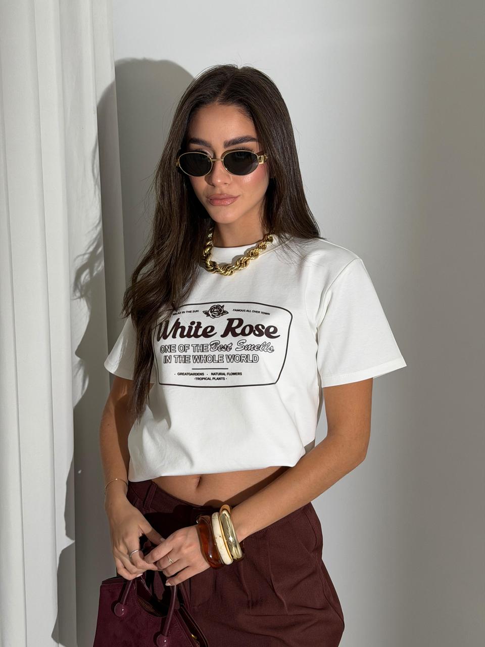CAMISETA ROSE