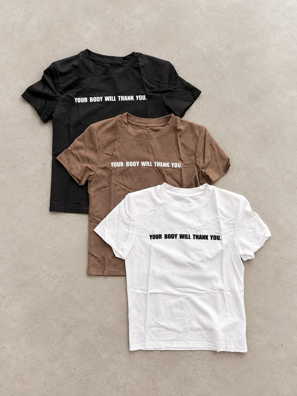 CAMISETA YOUR BODY