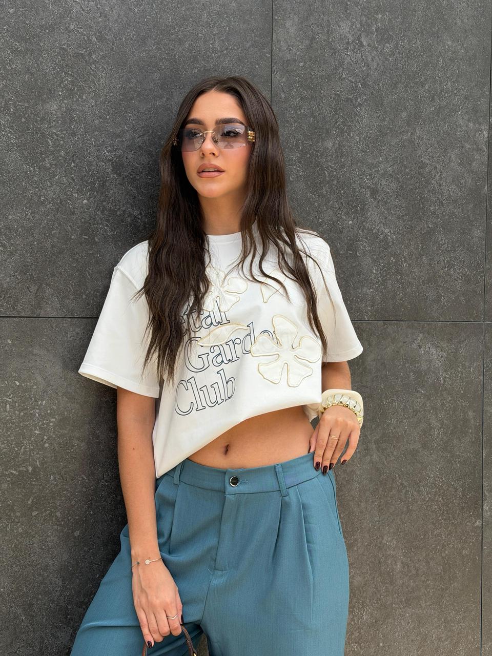 CAMISETA PETAL GARDEN