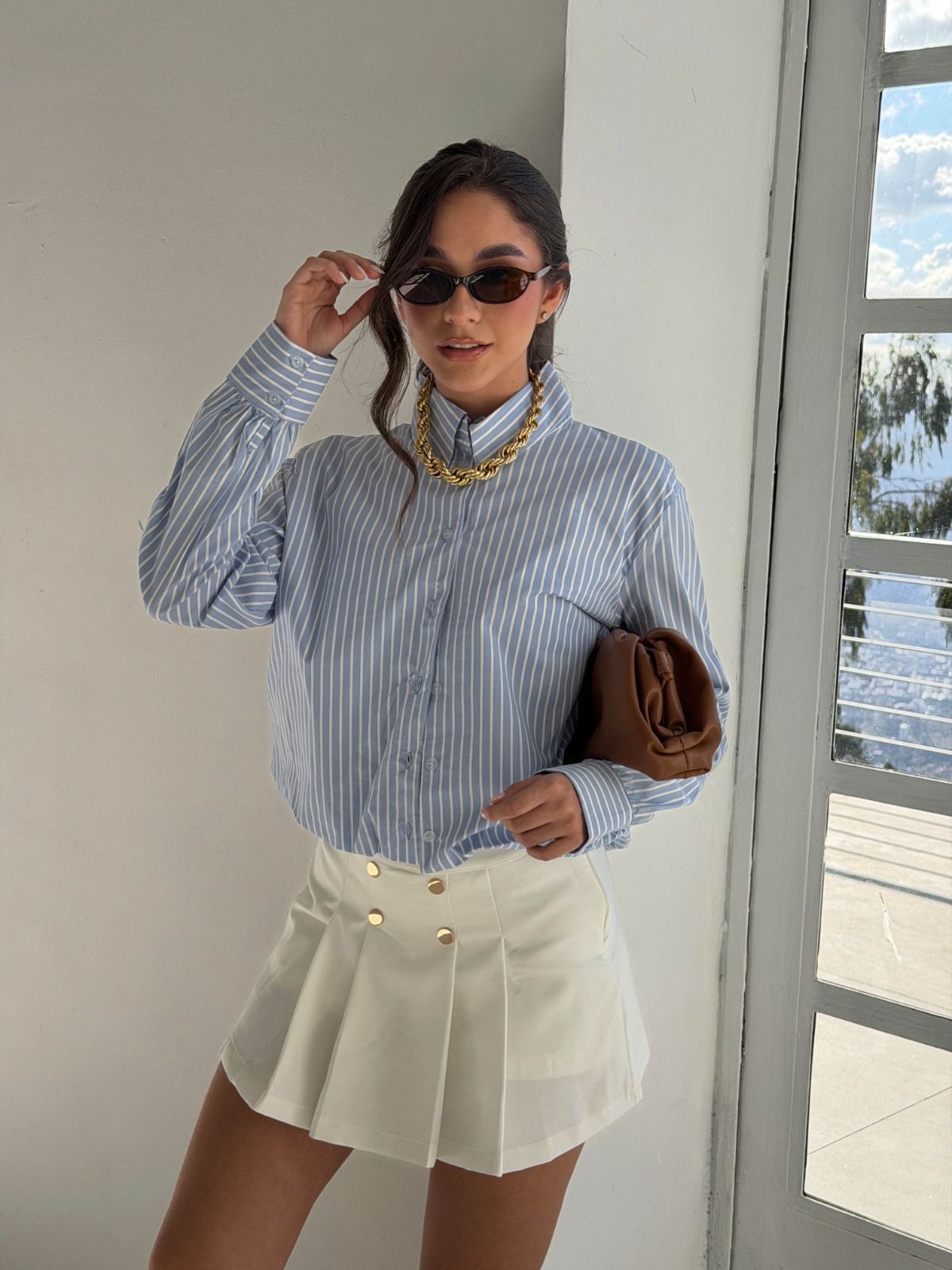 CAMISA VENUS AZUL