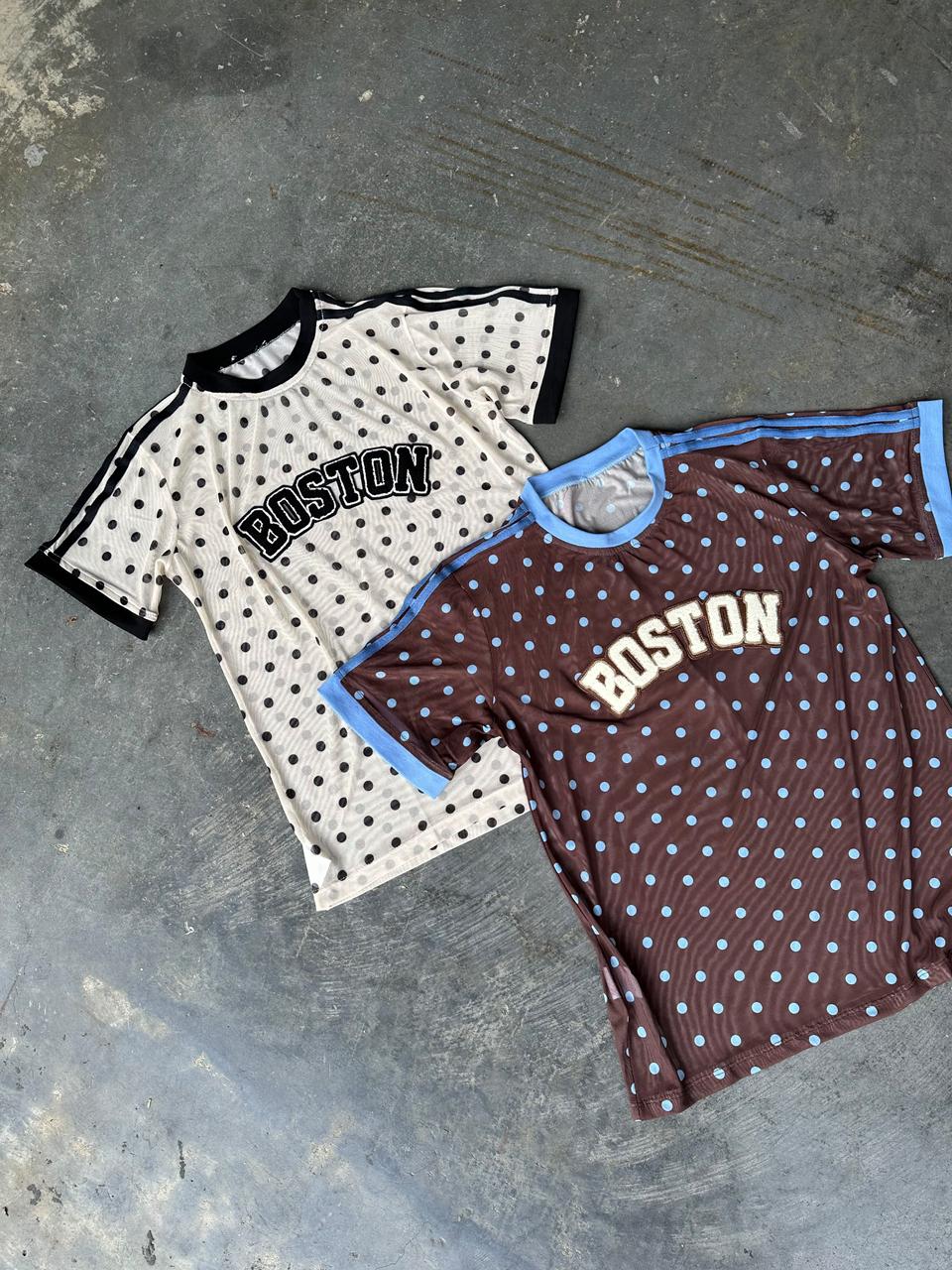 CAMISETA BOSTON DOTS