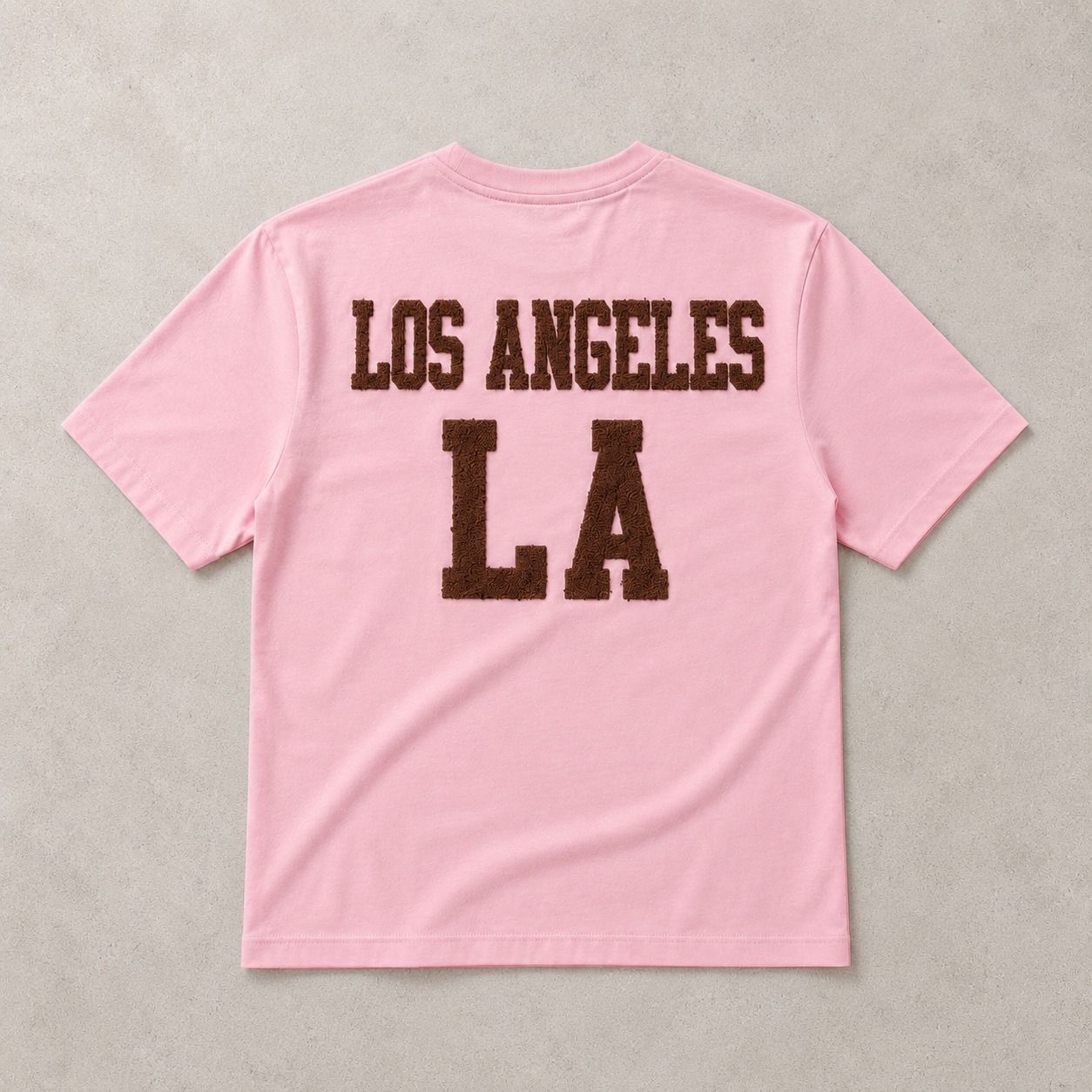 CAMISETA L.A BEIGE