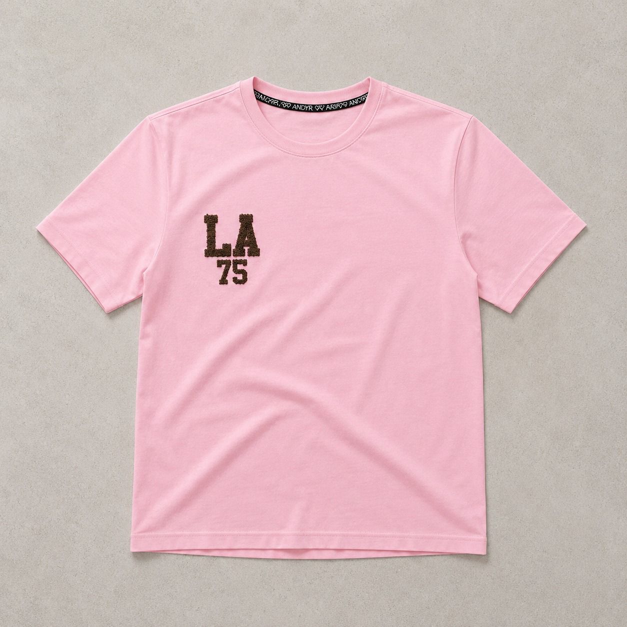 CAMISETA L.A BEIGE