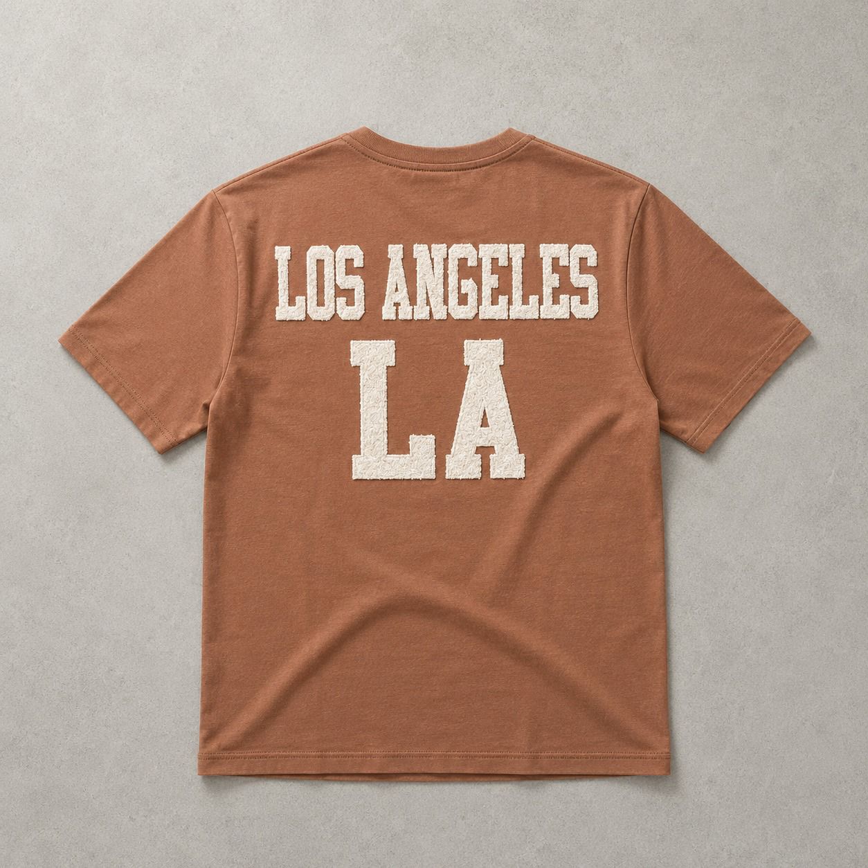 CAMISETA L.A BEIGE