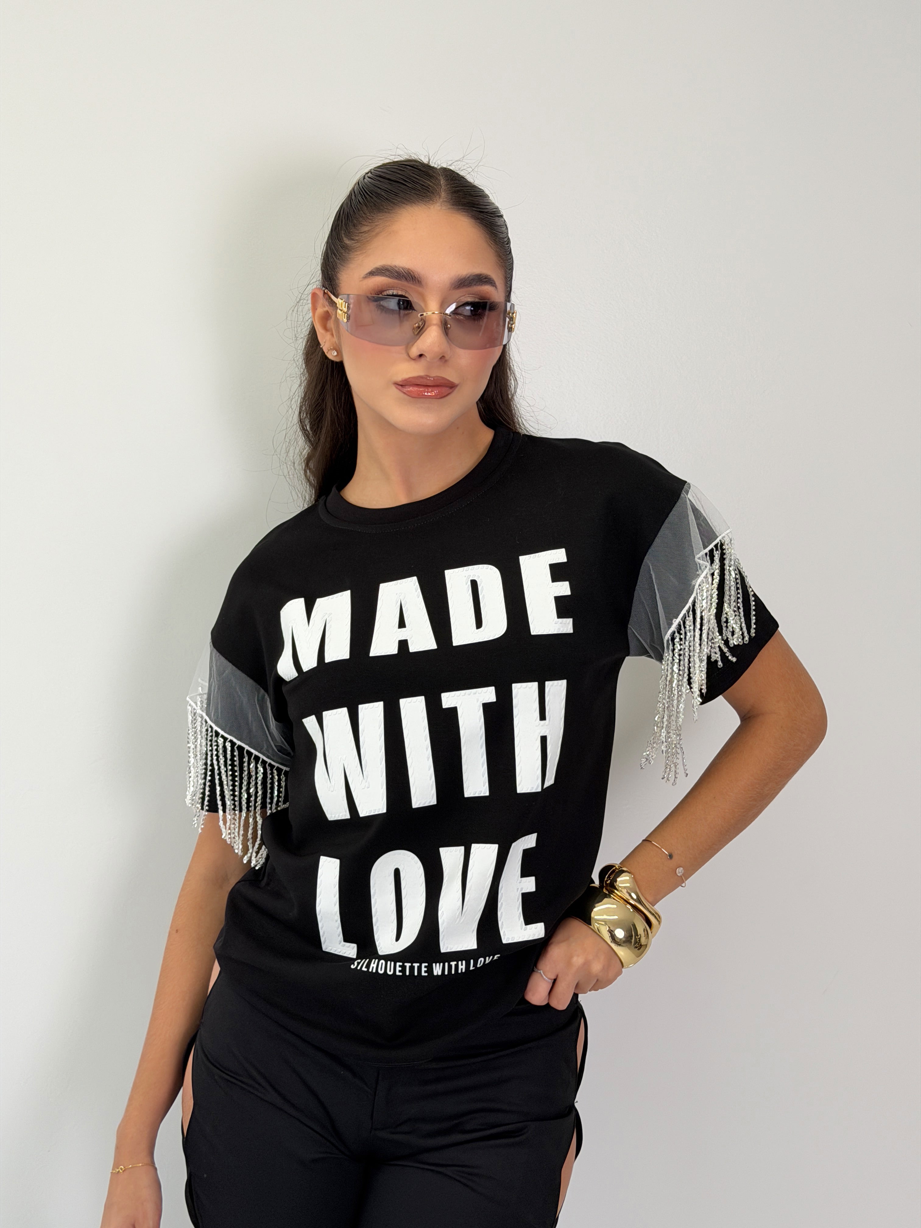 Camiseta Made with Love