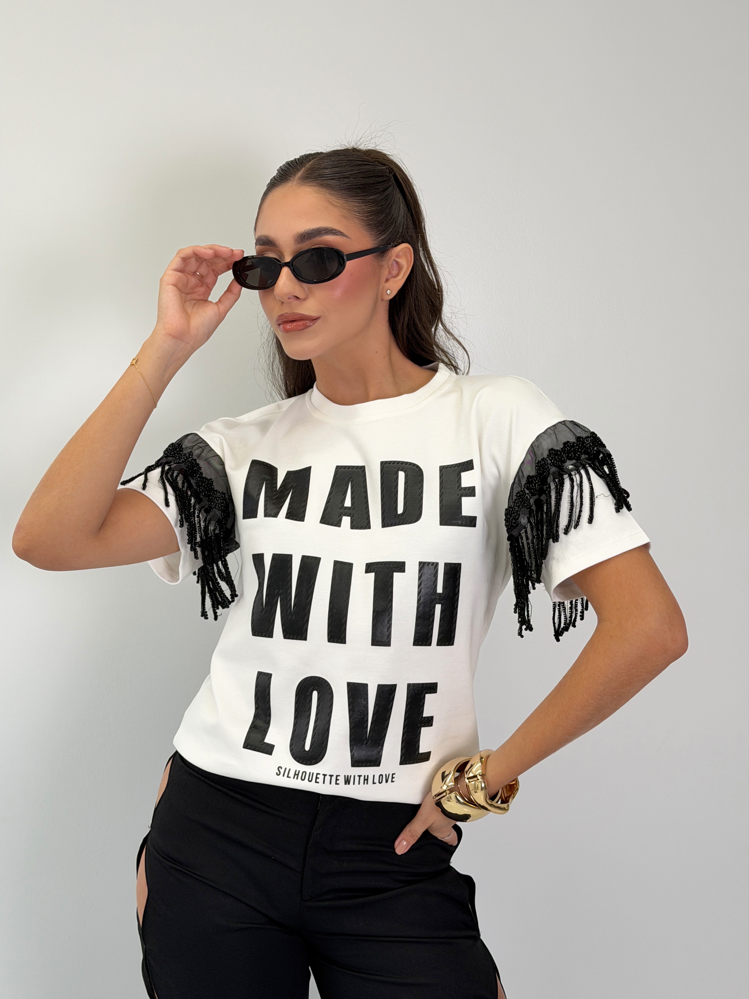 Camiseta Made with Love