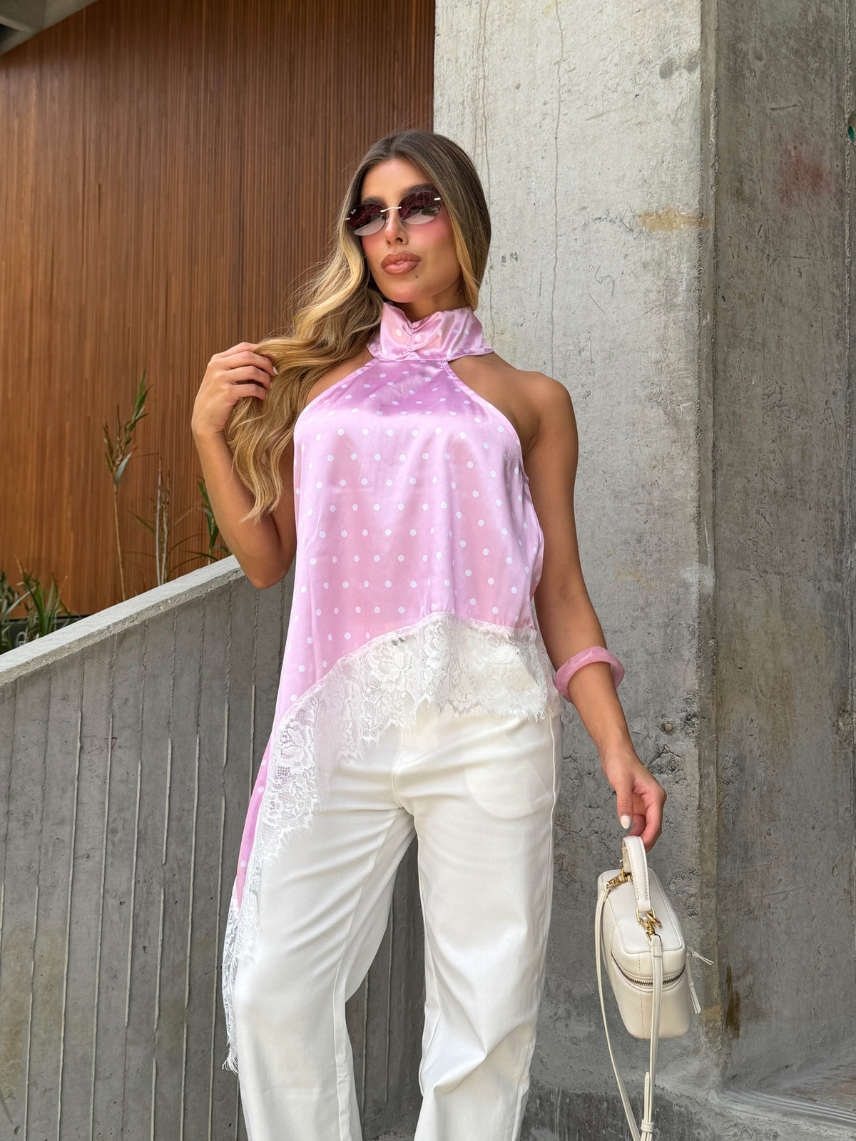 BLUSA MALVA