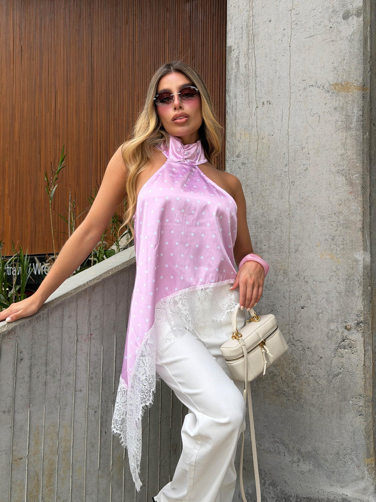 BLUSA MALVA