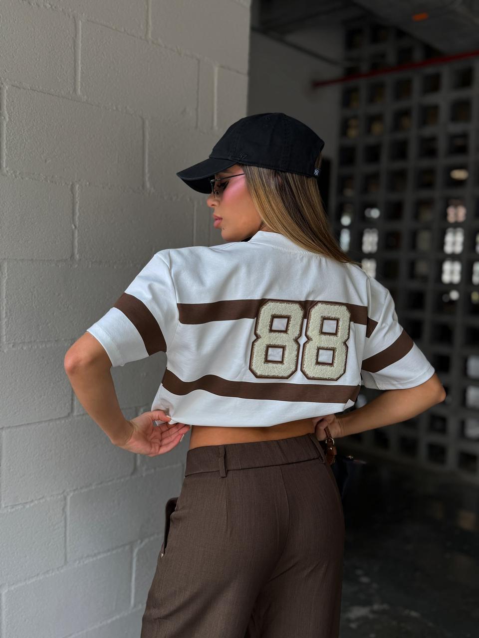 CAMISETA NYC RAYAS
