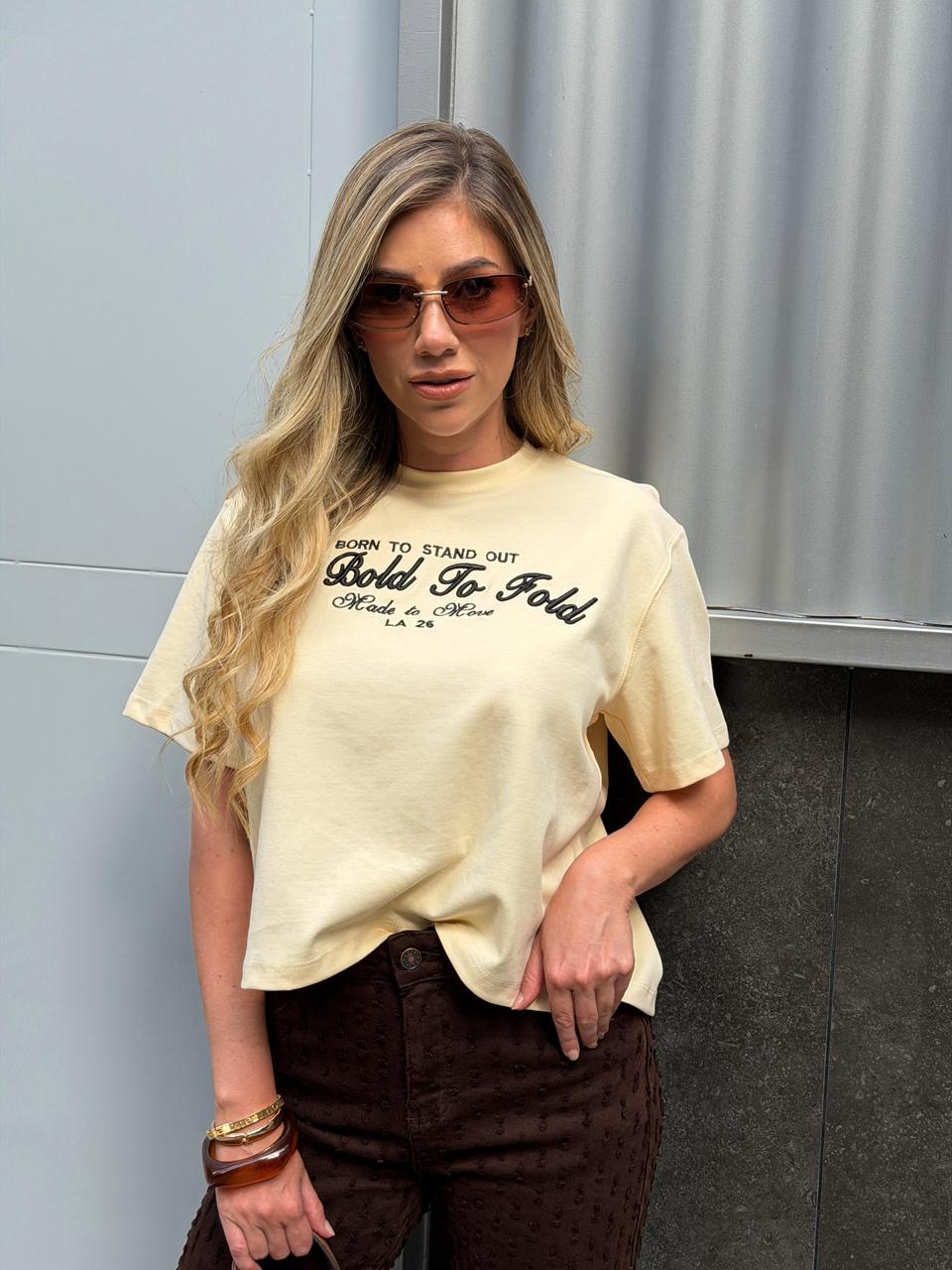 CAMISETA TOO BOLD